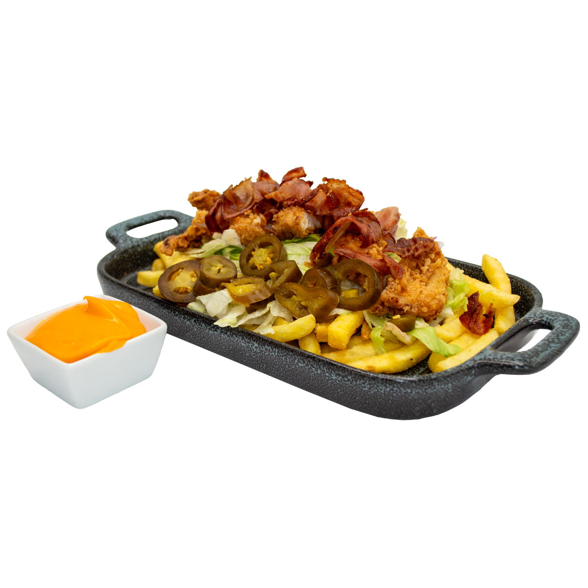 Bacon Chicken Loaded Fries
